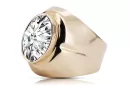 Zircon Original Vintage 14K Rose Gold Ring Vintage style vrc296r